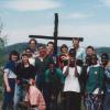 On a hilltop near Bulawayo, Zimbabwe with the Discipleship Training School I was teaching.